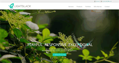 Desktop Screenshot of lightblack.eu